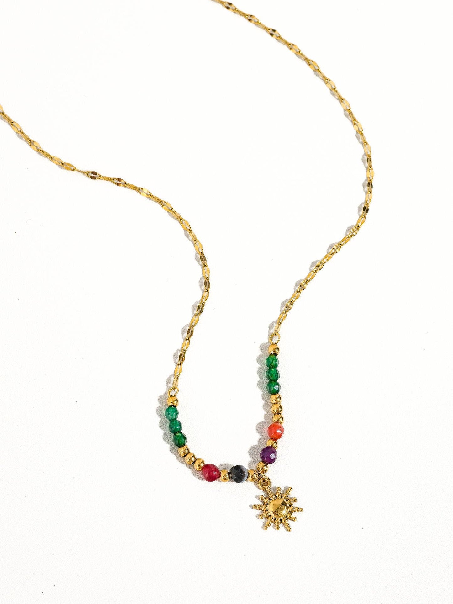 Sun Bead Necklace