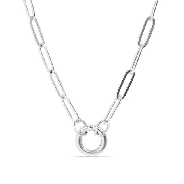 Carabiner Charm Holder Necklace