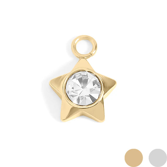 Crystal Star Charm