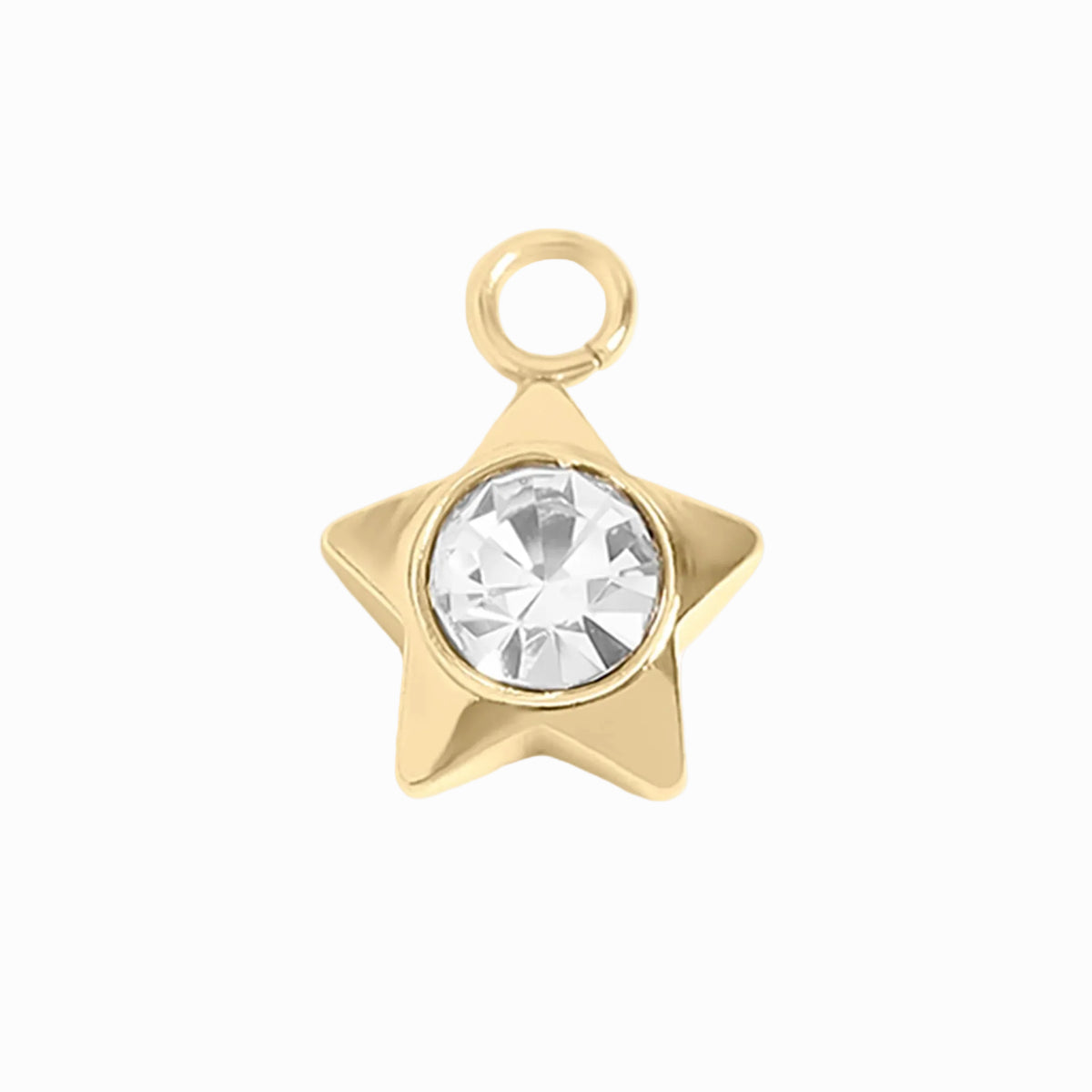 ORRÉ Crystal Star Charm — jewelry product photograph