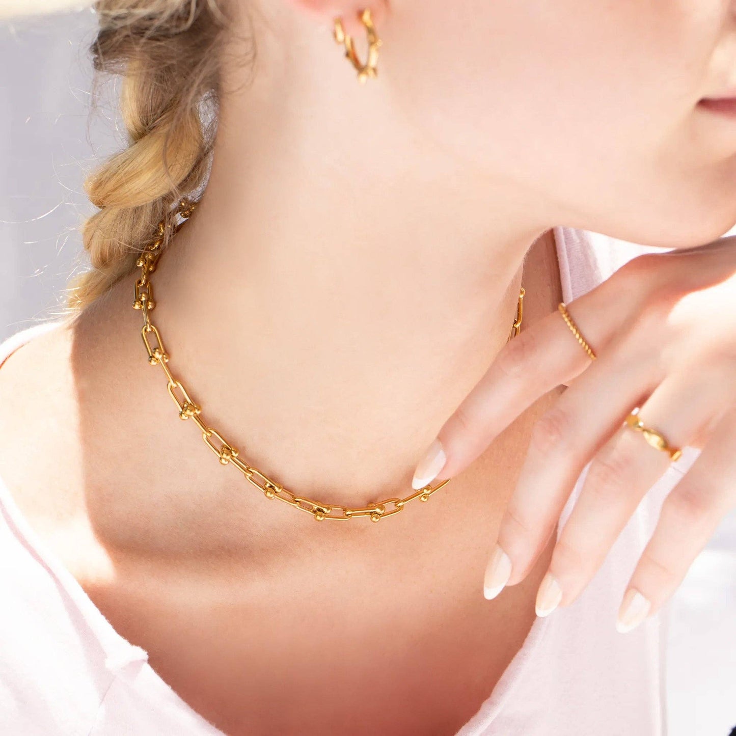 Hardware Chain Necklace