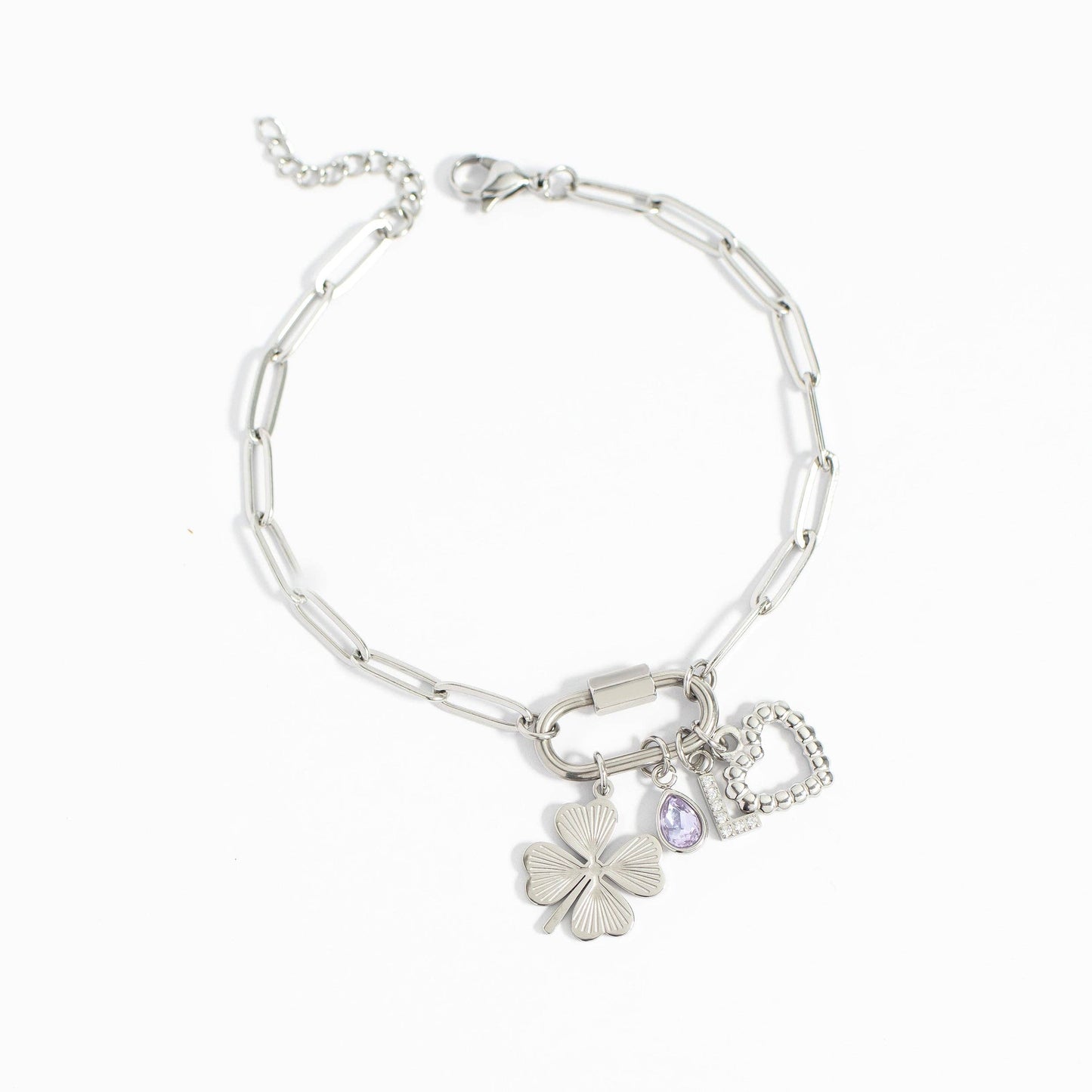 Paperclip Carabiner Bracelet