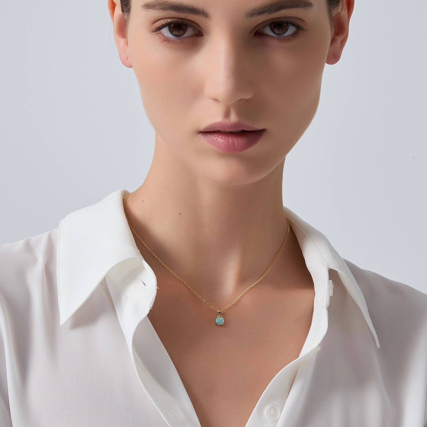 Ópalo Pendant Necklace