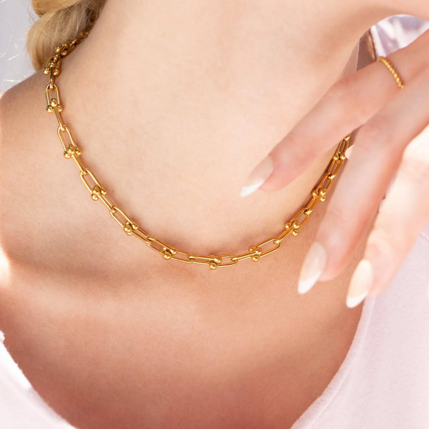 Hardware Chain Necklace
