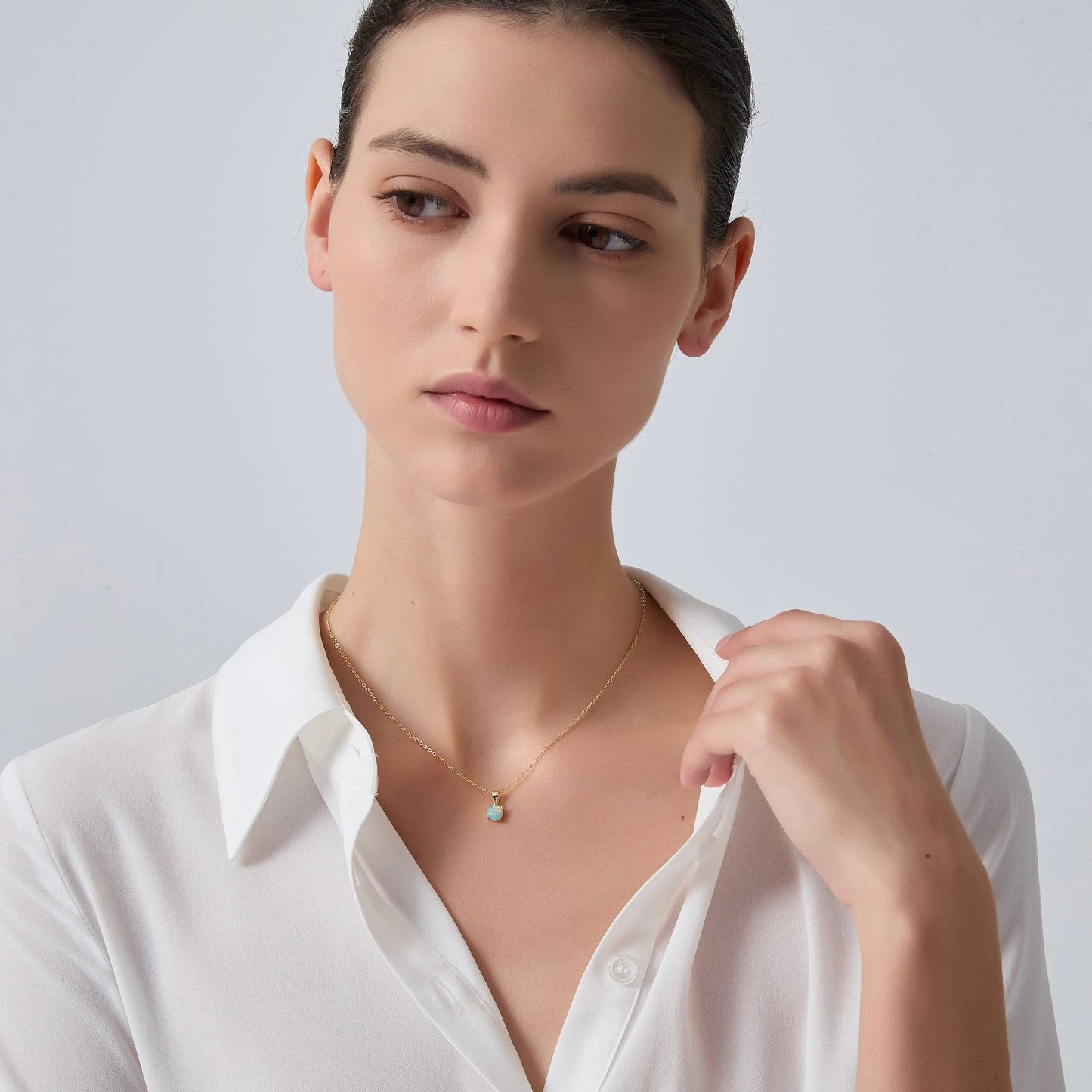 Ópalo Pendant Necklace