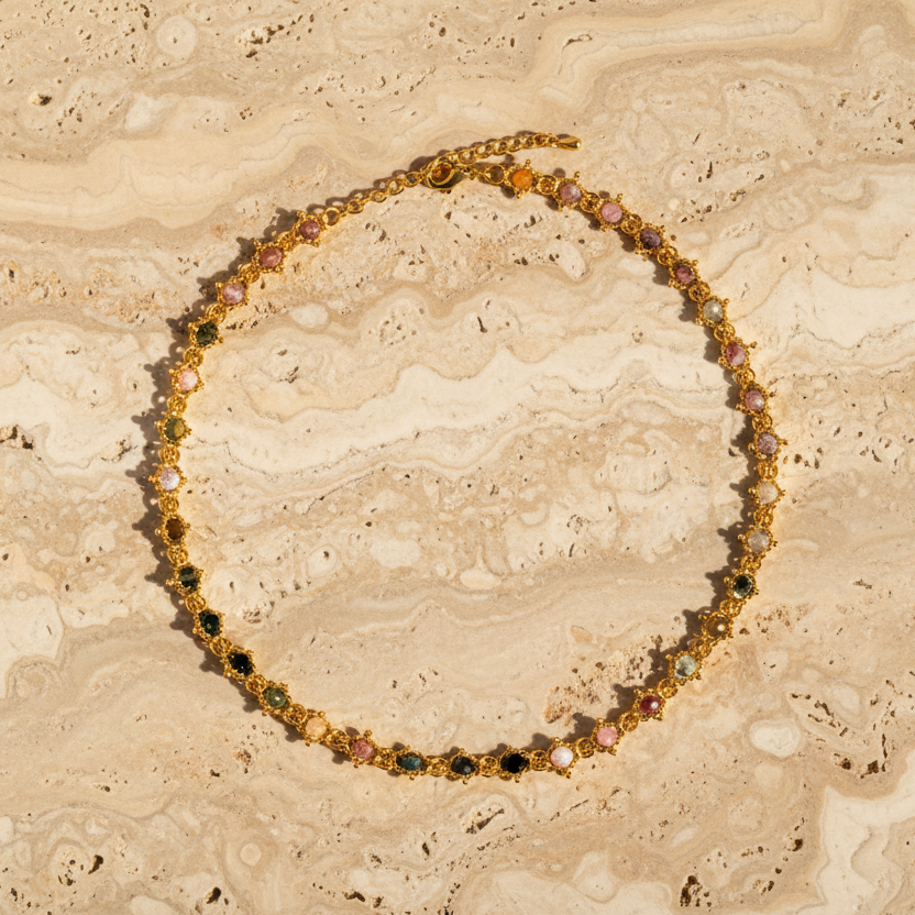 Soleil Stone Necklace
