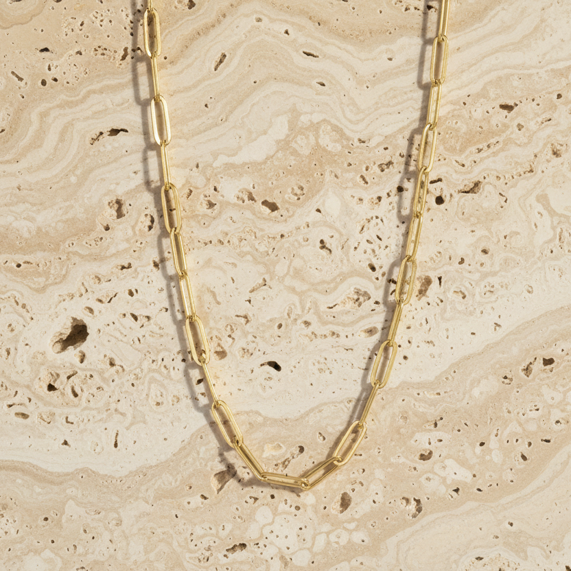 Paperclip Chain Necklace