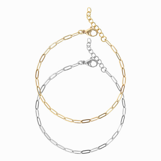 Paperclip Chain Bracelet jewelry by ORRÉ