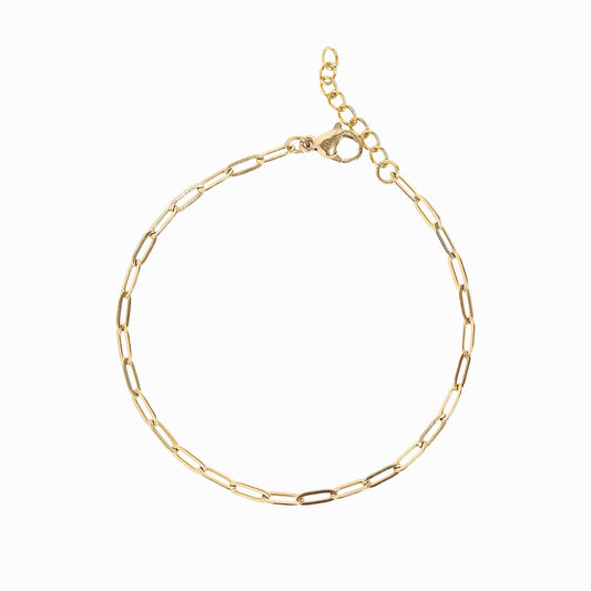ORRÉ Paperclip Chain Bracelet — jewelry product photograph