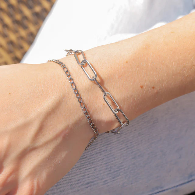 Paperclip Chain Bracelet