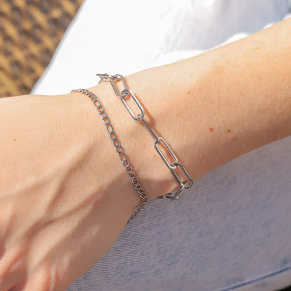 Paperclip Chain Bracelet