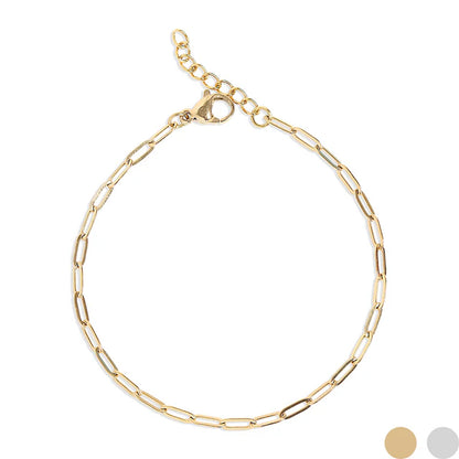 Paperclip Chain Bracelet