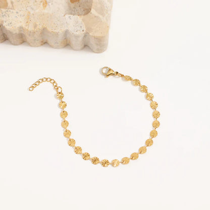 Sunburst Chain Bracelet