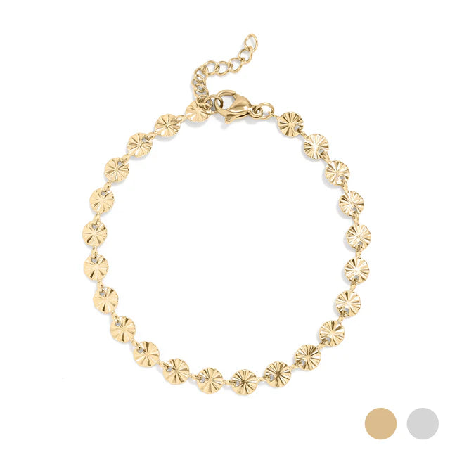 Sunburst Chain Bracelet