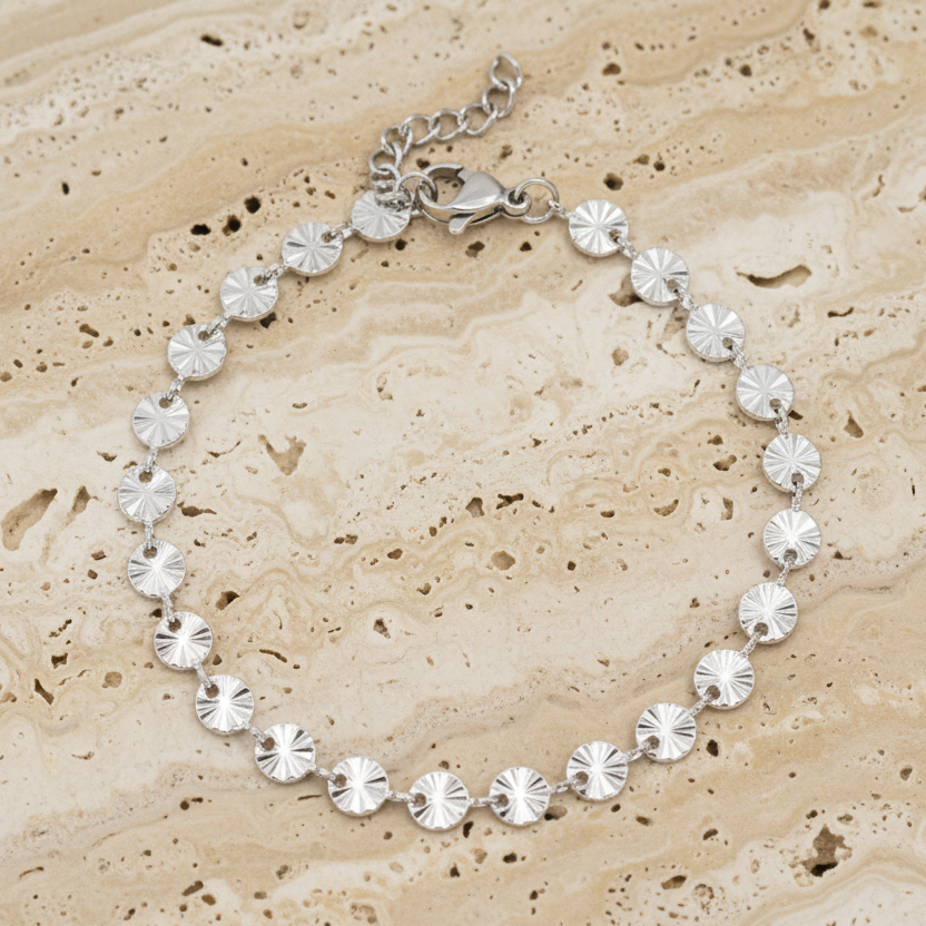 Sunburst Chain Bracelet