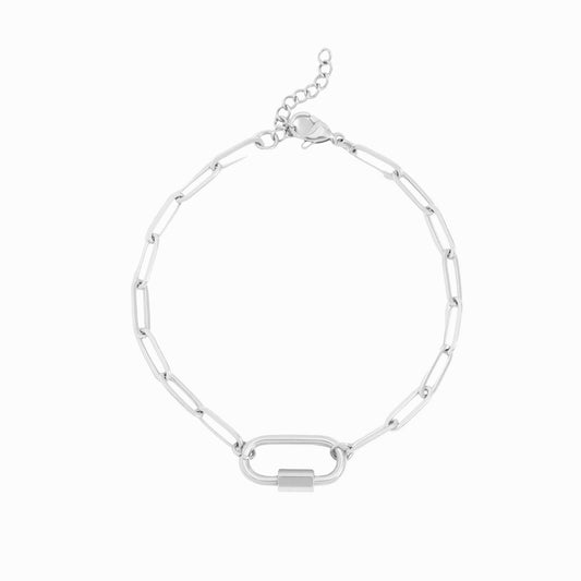 Paperclip Carabiner Bracelet jewelry by ORRÉ