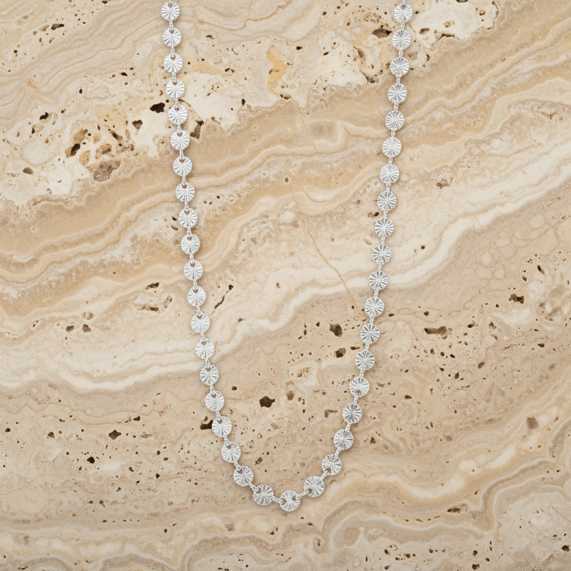 Sunburst Chain Necklace