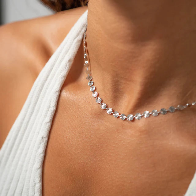 Sunburst Chain Necklace