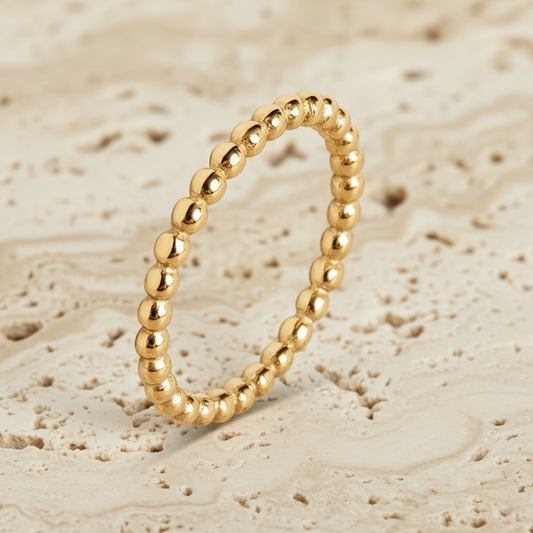 Beaded Stacking Ring