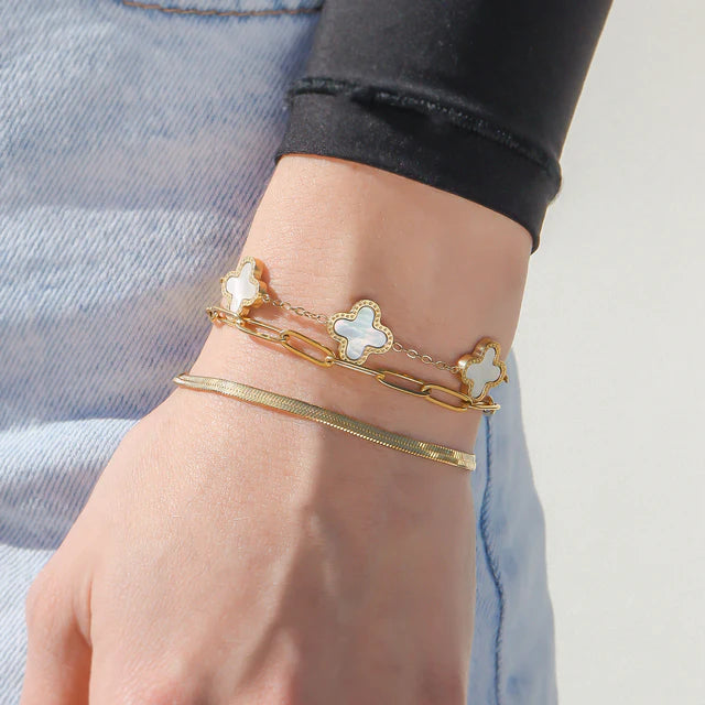 Herringbone Chain Bracelet