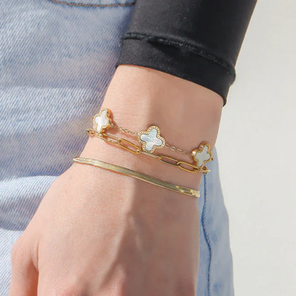 Herringbone Chain Bracelet