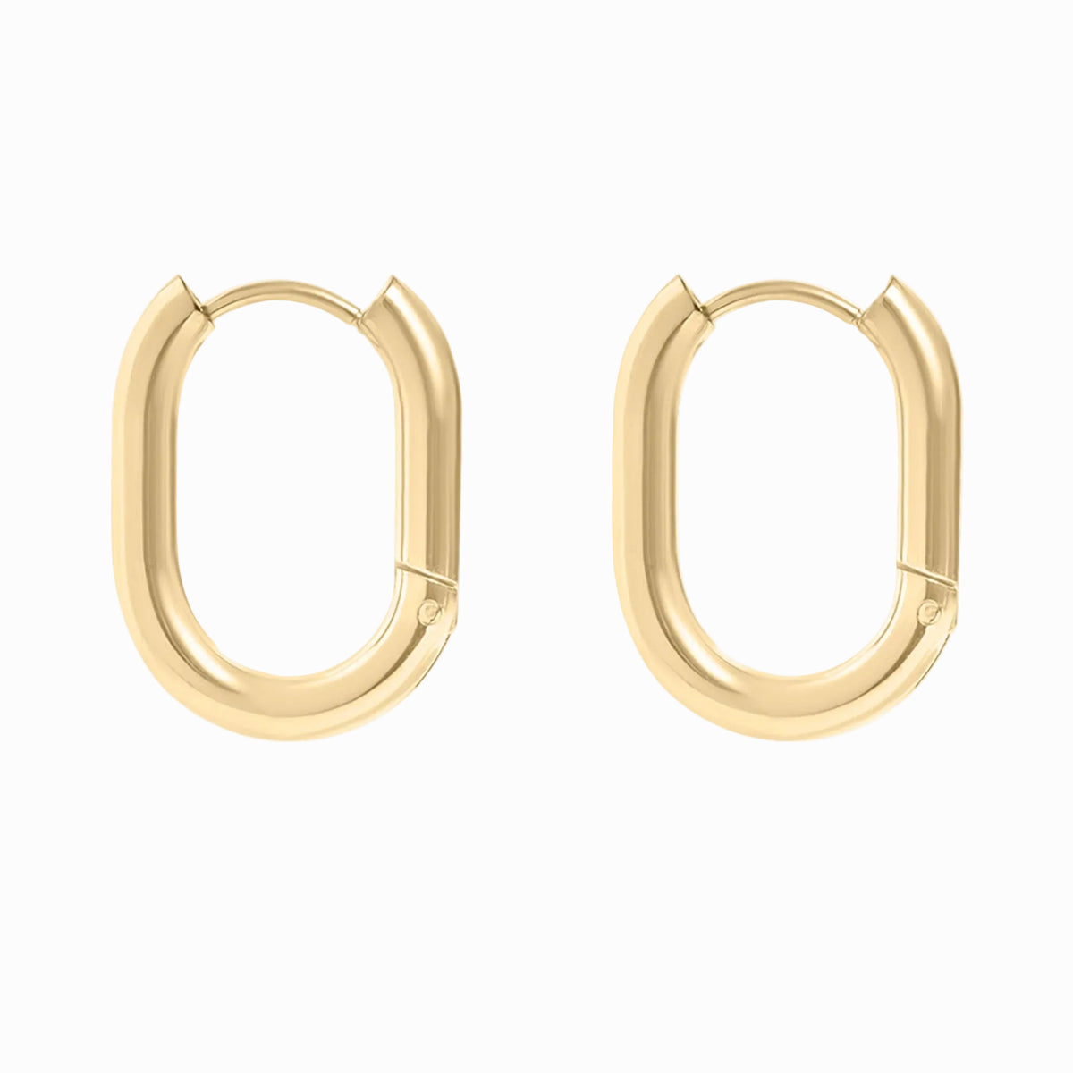 Oval Huggie Earrings jewelry by ORRÉ