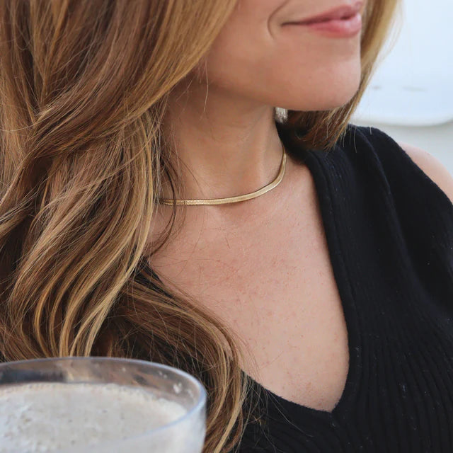 Herringbone Chain Necklace