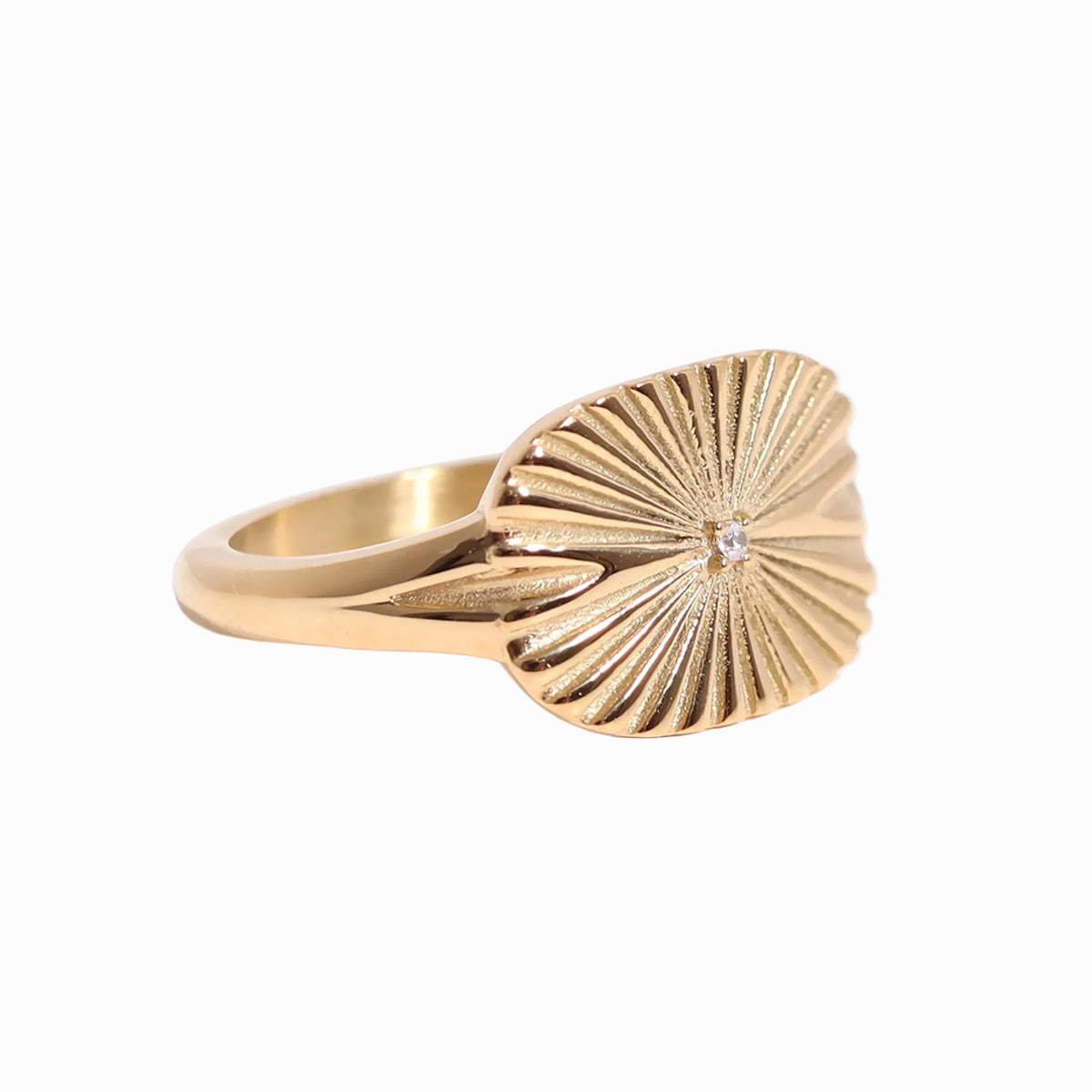 Sunburst Rectangle Ring jewelry by ORRÉ