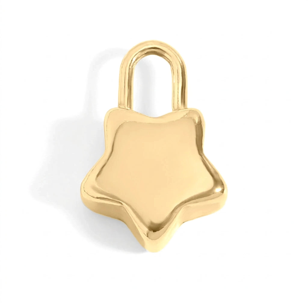 Star Lock Charm