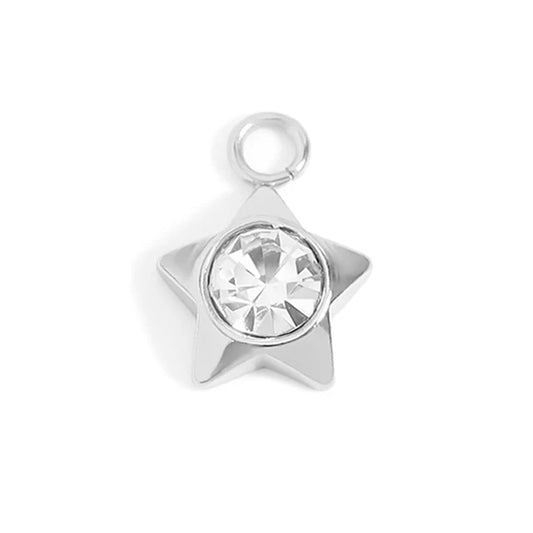 Crystal Star Charm