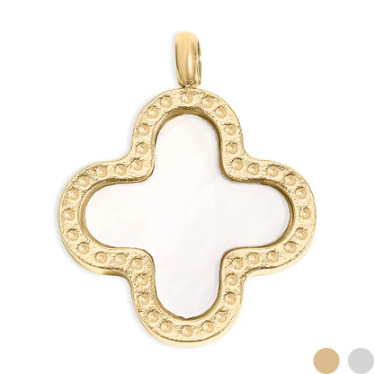Clover Enamel Charm