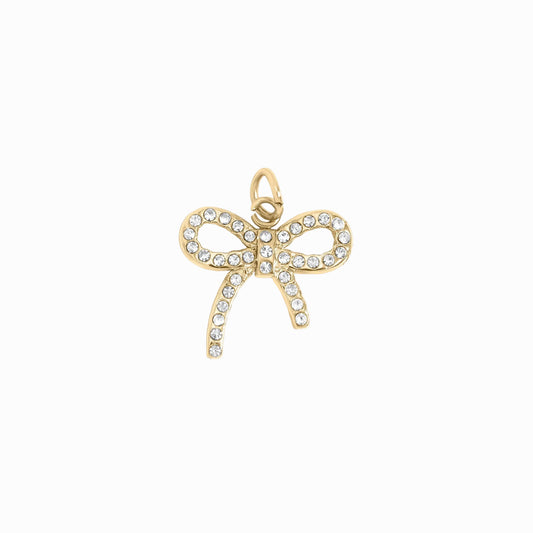 Rhinestone Bow Charm jewelry by ORRÉ