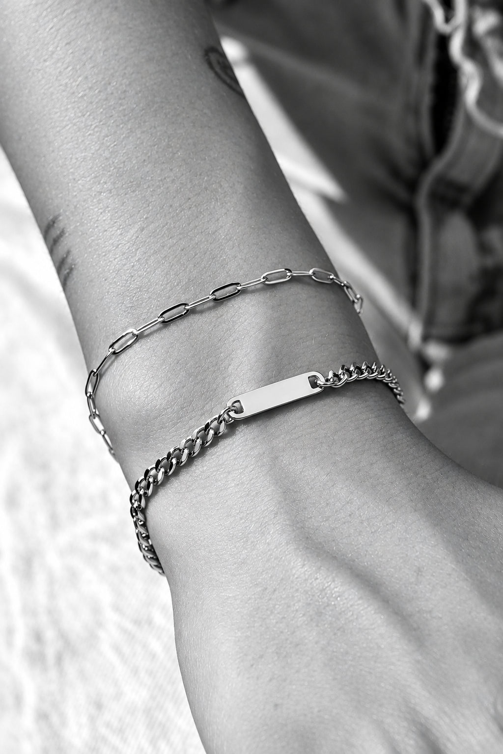 ORRÉ Paperclip Chain Bracelet — jewelry product photograph