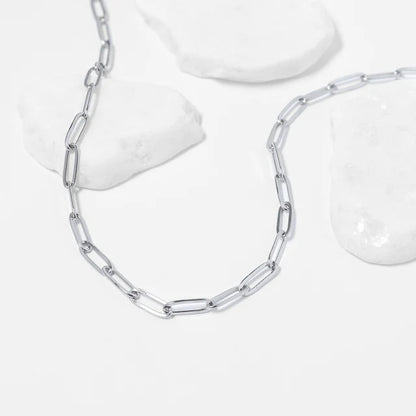Paperclip Chain Necklace