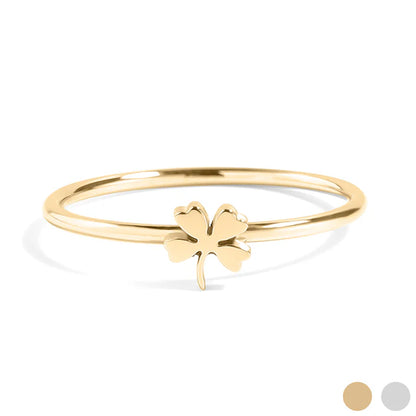 Four Leaf Clover Ring
