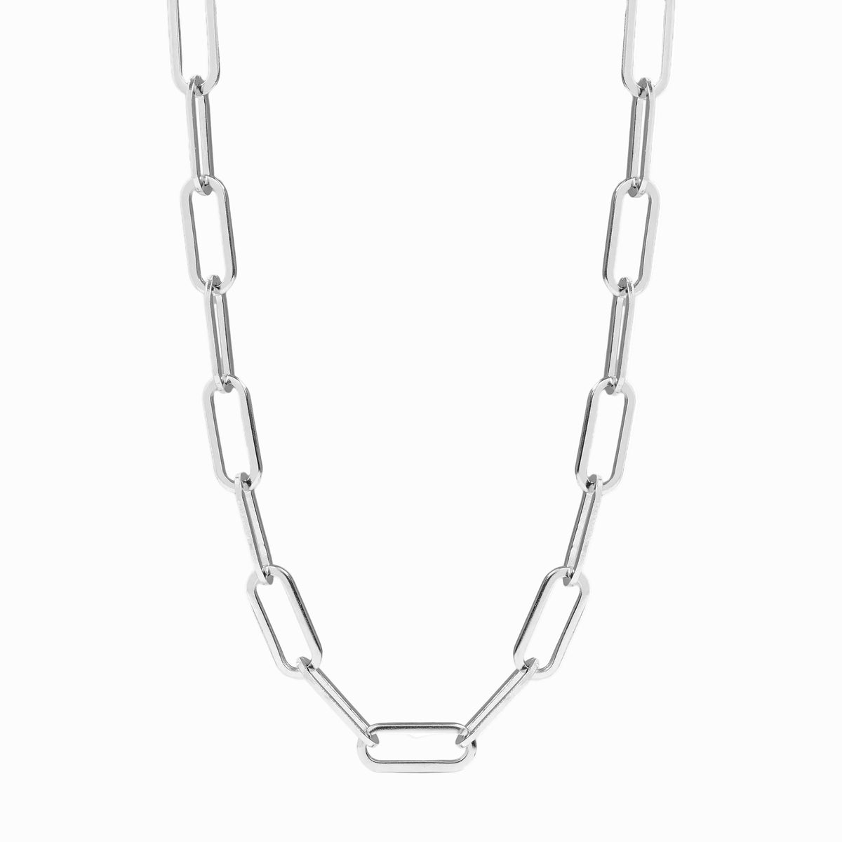 ORRÉ Paperclip Chain Necklace — jewelry product photograph