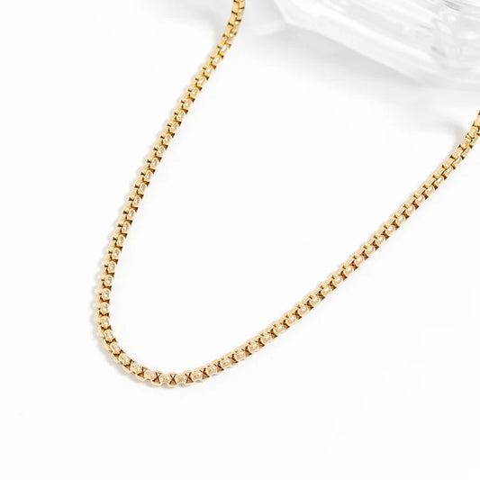 Luxe Box Chain Necklace