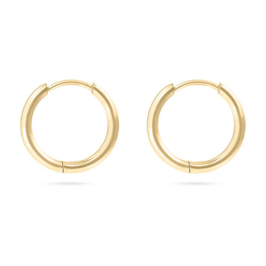 Hoop Huggie Earrings