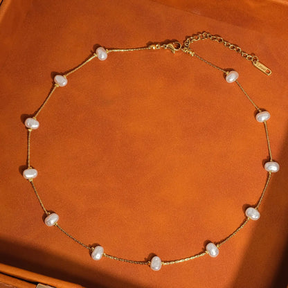 Petite Pearl Necklace