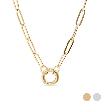Carabiner Charm Holder Necklace
