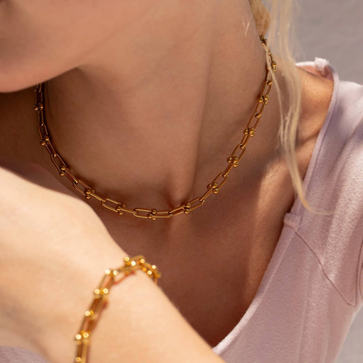 Hardware Chain Necklace