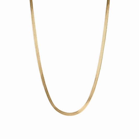 Herringbone Chain Necklace jewelry by ORRÉ