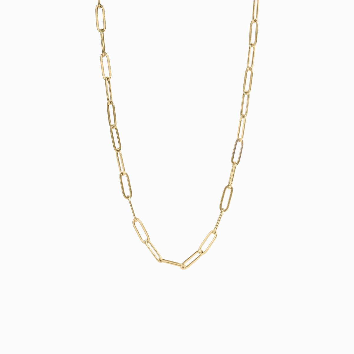 ORRÉ Paperclip Chain Necklace with elongated links